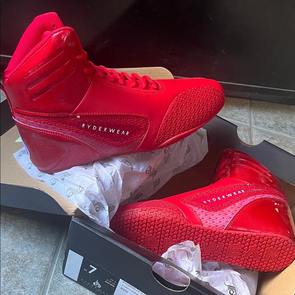 Ryderwear Vibrant Red High-Tops